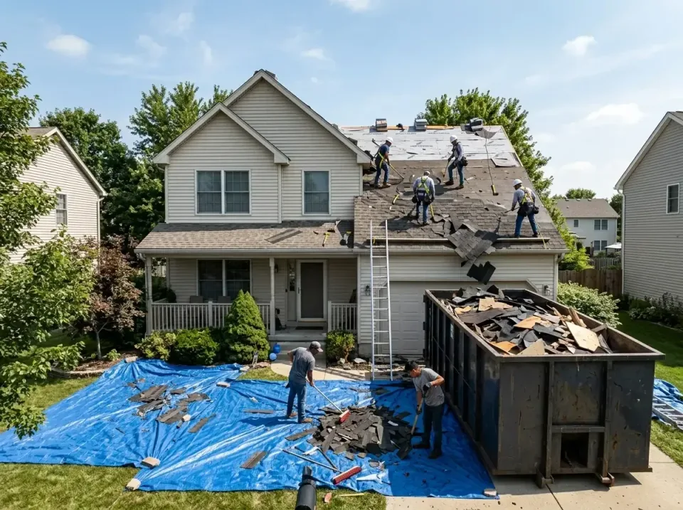roof-replacement-debris-remova-004 — frequently asked questions, Cheapest Dumpster Rentals in Spartanburg, SC